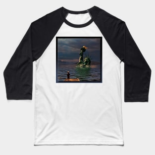 Fishin' With Lady Liberty Baseball T-Shirt